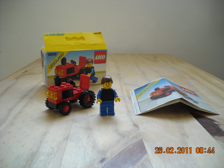 LEGO  City  6608 Tractor  1982