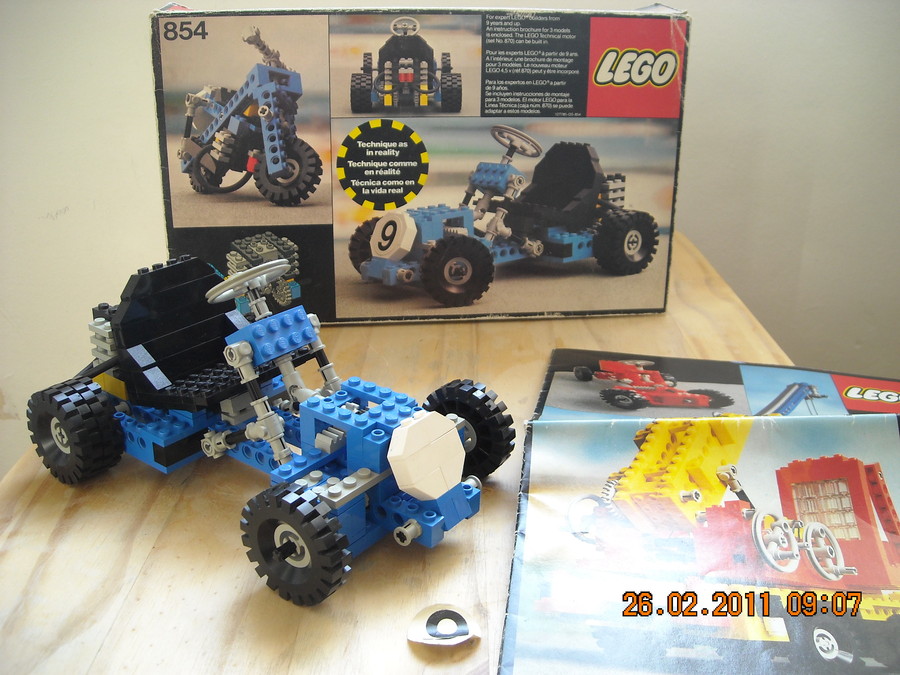 LEGO Technic 854 Go-Kart 1978