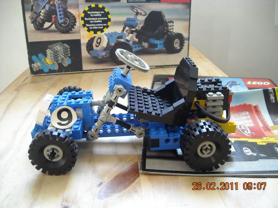 LEGO Technic 854 Go-Kart 1978