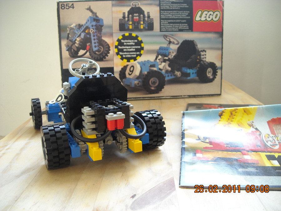 LEGO Technic 854 Go-Kart 1978