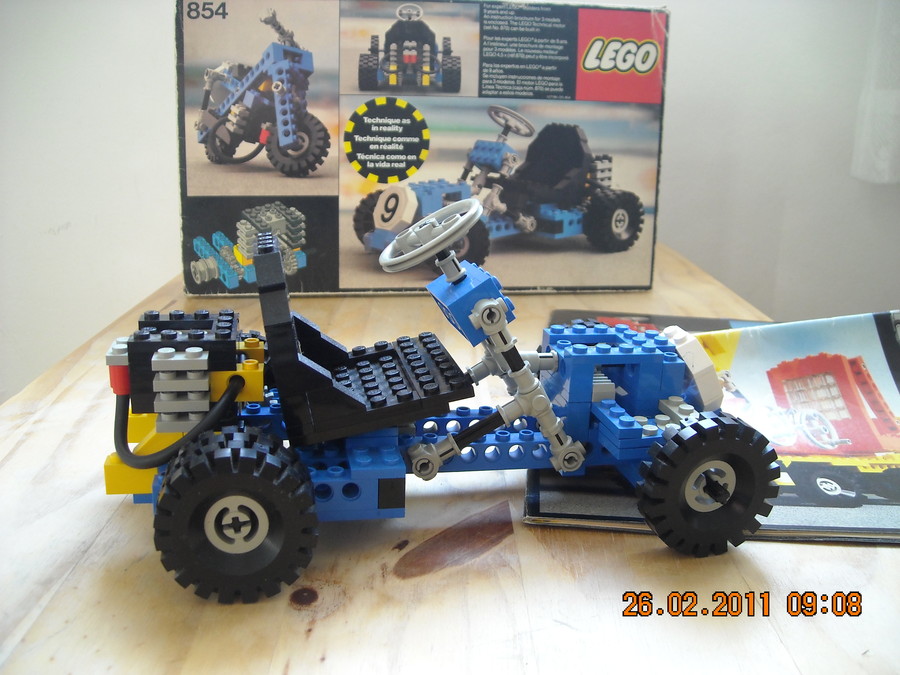 LEGO Technic 854 Go-Kart 1978