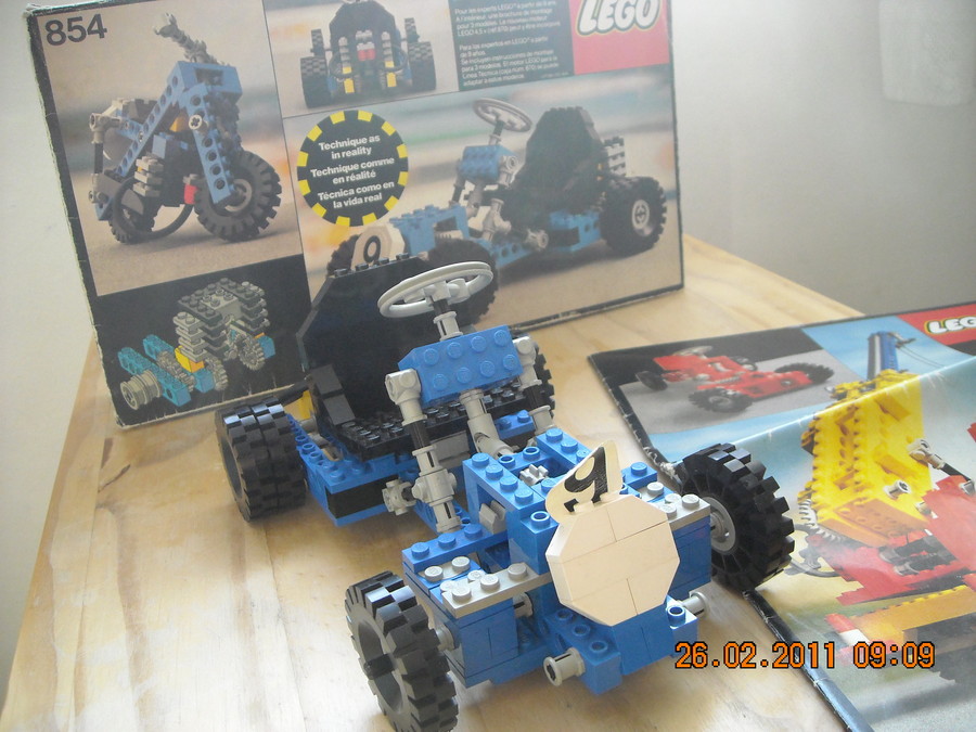 LEGO Technic 854 Go-Kart 1978