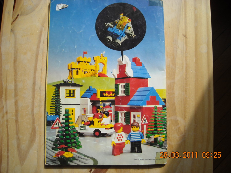 LEGO  Idea Book  6000 Legoland  1980