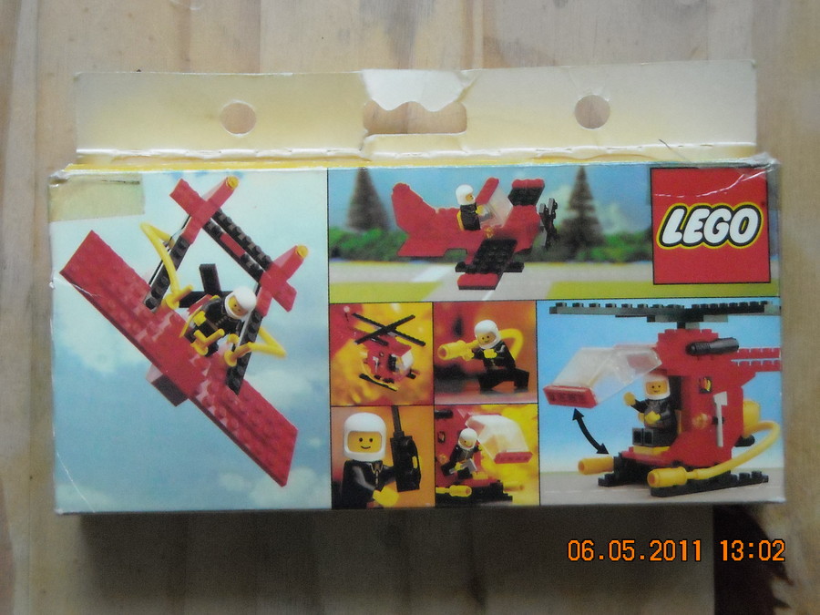 LEGO  City  6685 Fire Copter 1   1982