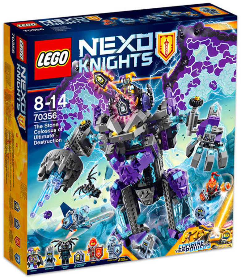 LEGO® Nexo Knights A teljes rombolás kőkolosszusa
