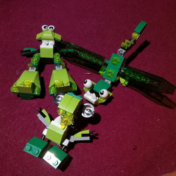 6. sorozat zöld mixels