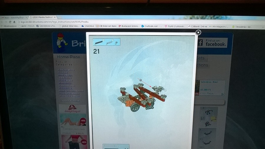 Elővettük bátyám 15 éves Bionicle Pewku Legoját