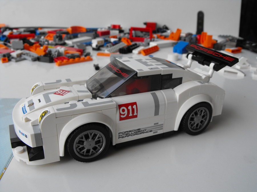 Porsche 911 GT célvonal