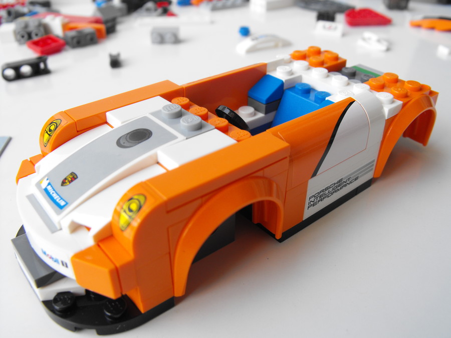 Porsche 911 GT célvonal