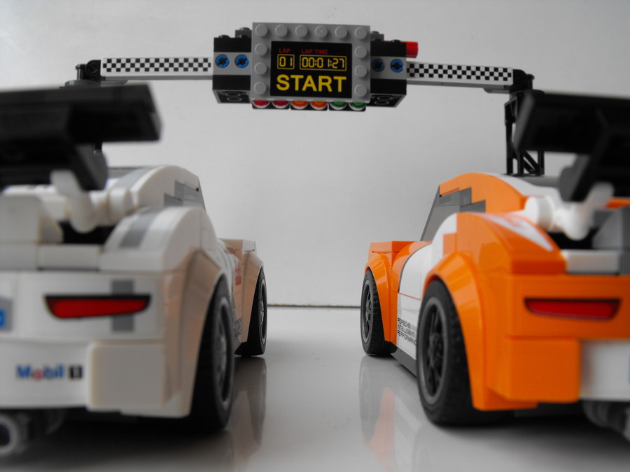 Porsche 911 GT célvonal