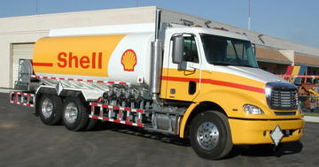 Shell tartálykocsi