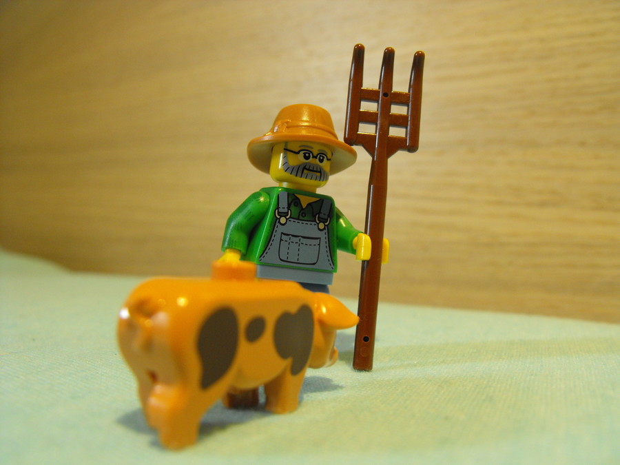 Farmer minifigura