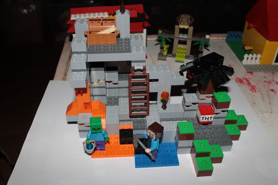 Minecraft-A barlang készlet épités