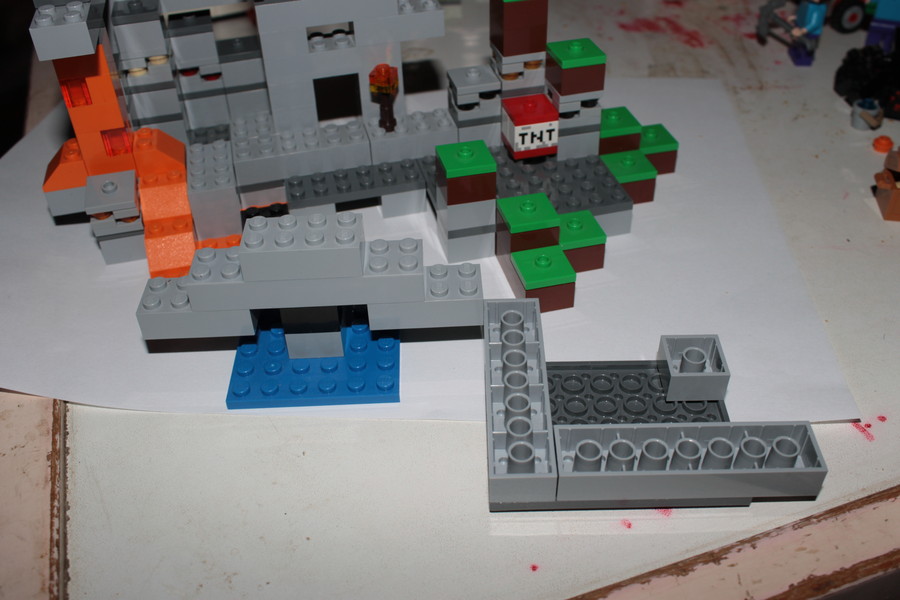 Minecraft-A barlang készlet épités