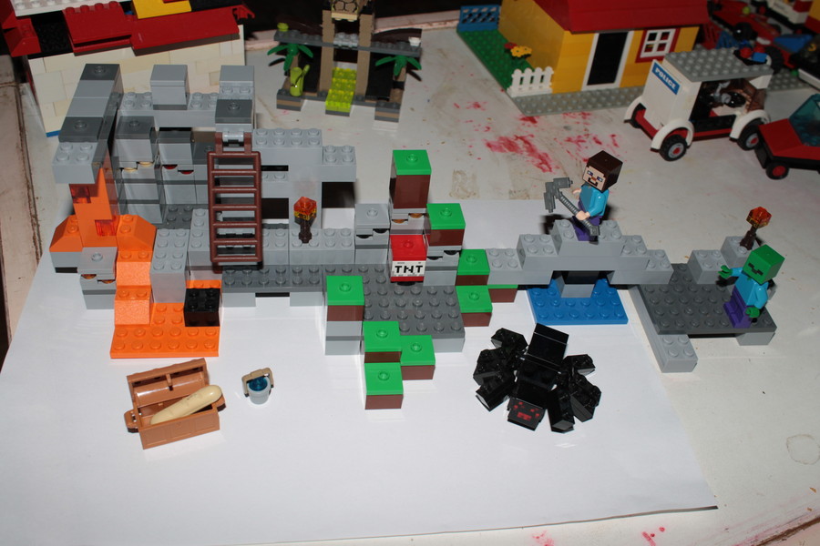 Minecraft-A barlang készlet épités