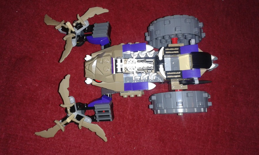 Ninjago Anacondrai törőgép
