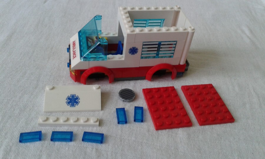 Lego city kezdő készlet