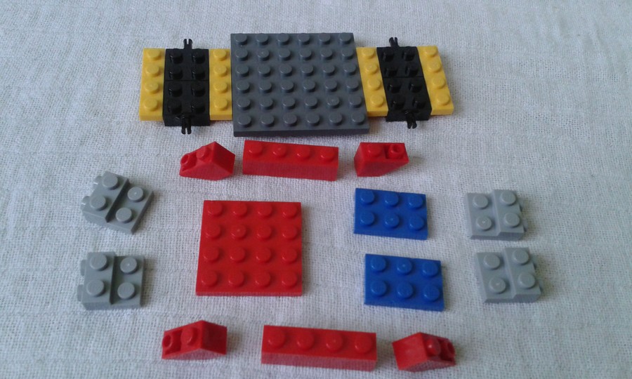 Lego city kezdő készlet