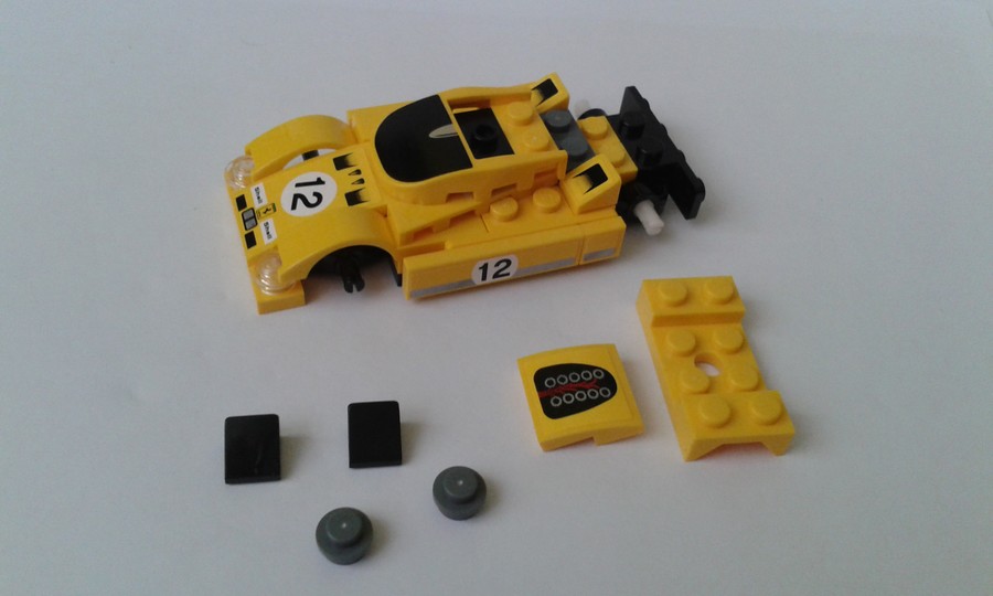 Shell sárga ferrari