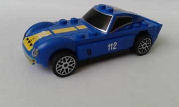 Shell kék ferrari