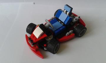 31030 - Piros gokart II.