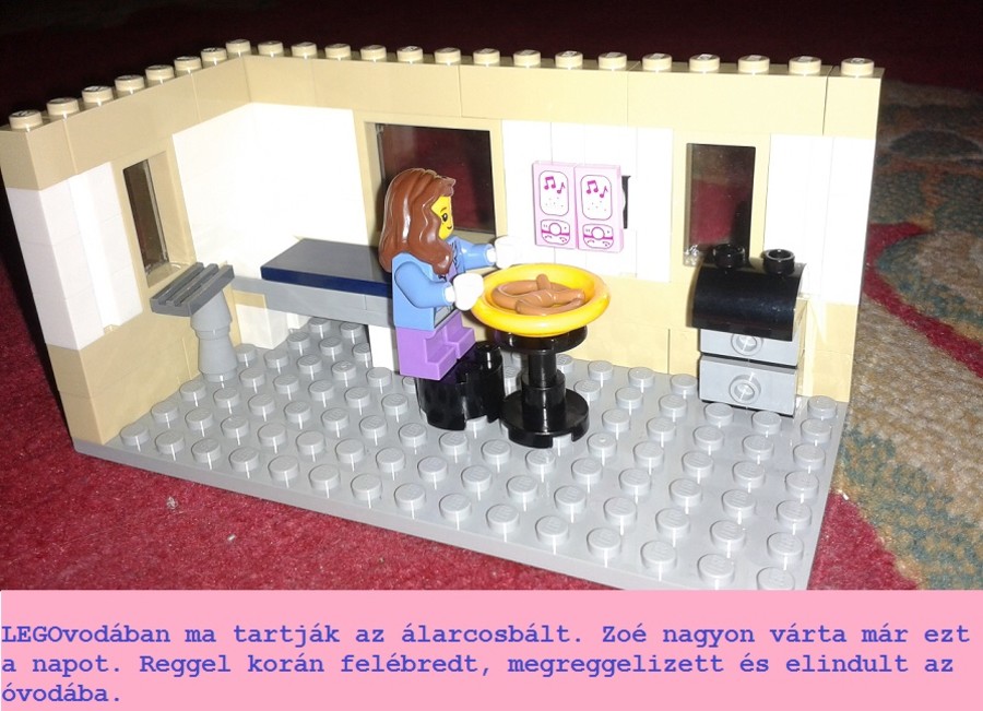 LEGOvoda farsangi mese