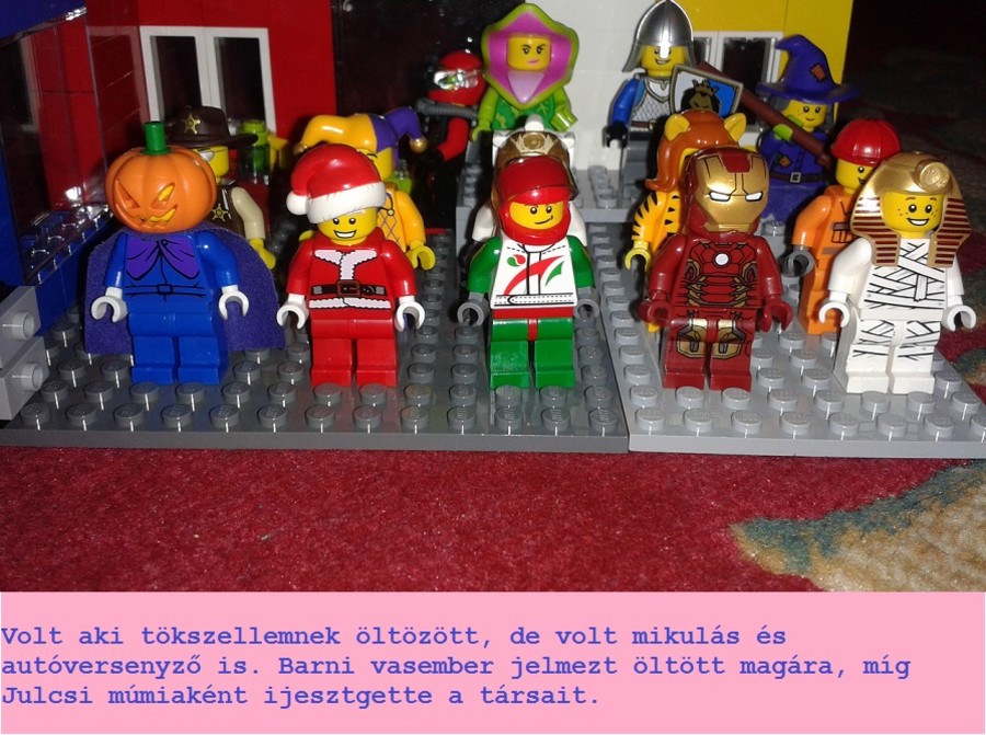 LEGOvoda farsangi mese